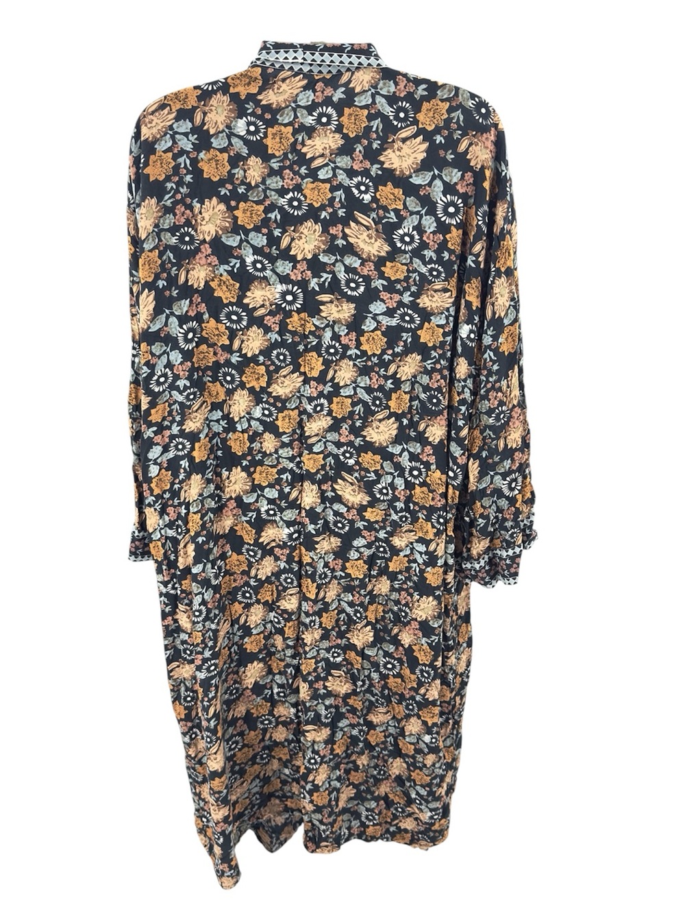 Natural Life Camila Boho Kimono Duster Long Cardigan Size L/XL Floral Indie - Picture 6 of 10
